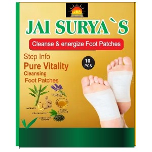 Jai Surya's Cleanse & Energize Foot Patches